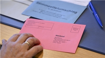 Briefwahlunterlagen können bei der Wohnortgemeinde beantragt werden.