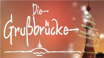 Brigitte und Kent Calkins, Sylvia Maw und Anka Holbrook aus den USA erzählen per Grußbrücke von ihrem Jahr 2020.