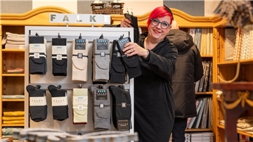 Brigitte Wagner hat in der Oberen Bürger "Das kleine Warenhaus" eröffnet.