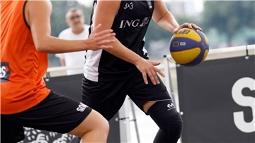 Brunckhorst und Greinacher starten im 3x3 gegen die USA.