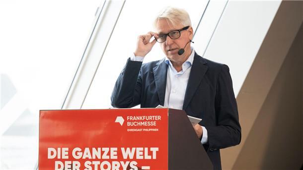 Buchmessen-Direktor Juergen Boos freut sich auf die 77. Ausgabe.