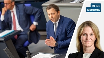 Kommentar von Kerstin Münstermann zum Bundeshaushalt der schwarz-roten Regierung.