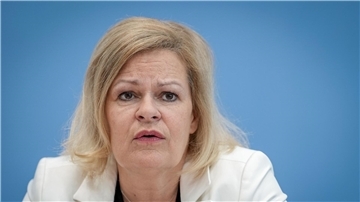 Bundesinnenministerin Nancy Faeser setzt nach eigenen Worten auf die bereits beschlossene Reform des Gemeinsamen Europäischen Asylsystems.