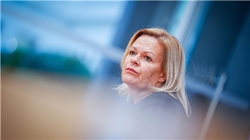 Bundesinnenministerin Nancy Faeser (SPD) ist für eine Verschärfung des Waffenrechts.