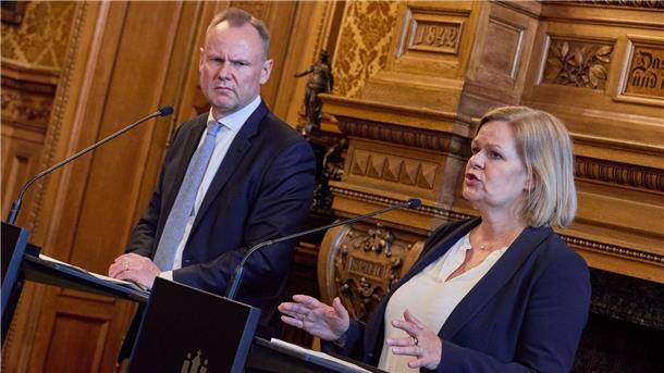 Ampel-Politiker kritisieren Innenminister-Beschluss Bundesinnenministerin Nancy Faeser (SPD) und die Innenministerkonferenz der Länder forderten bei einer Videokonferenz ein Ende von Gewalt und Hetze.
