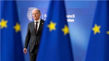 Bundeskanzerl Olaf Scholz wird heute in Brüssel erwartet.