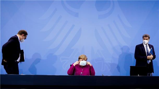 Bundeskanzlerin Angela Merkel berät heute mit den Ministerpräsidenten der Länder über das weitere Vorgehen. Viele Punkte sind laut Entwurfvorlage noch strittig.