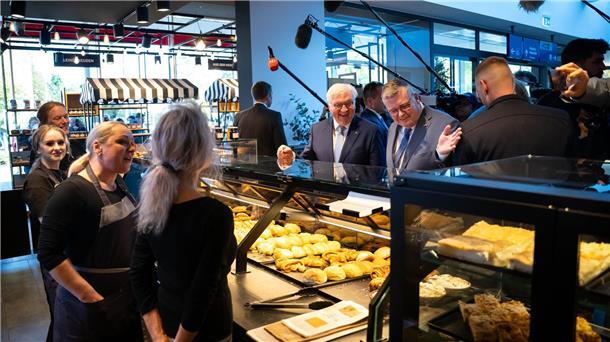 Bundespräsident Frank-Walter Steinmeier besucht für drei Tage Nordhorn.