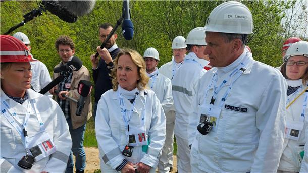 Umweltministerin Lemke besucht Atommülllager Asse Bundesumweltministerin Steffi Lemke besucht das Atommülllager Asse.