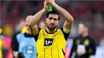 BVB-Kapitän Emre Can verpasste das Abschlusstraining vor dem Rückspiel gegen Barcelona