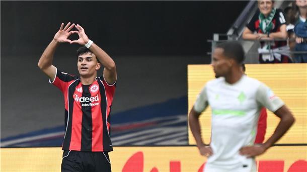 Eintracht vermiest Bundesliga-Debüt von Werder-Coach Steffen Can Uzun sorgte mit einem Traumtreffer für die Führung von Eintracht Frankfurt gegen Werder Bremen.