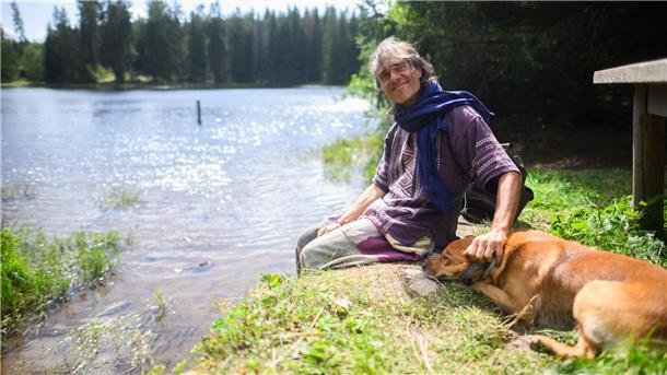 Camper aus aller Welt im Harz - „Frieden ist das Ziel“ Carlos aus Italien besucht seit mehr als 20 Jahren „Rainbow-Gahterings“.