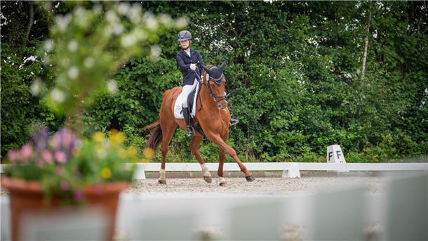 Carlotta Kopitzki und Doc’s Delight erhielten eine starke Wertnote von 9,0.