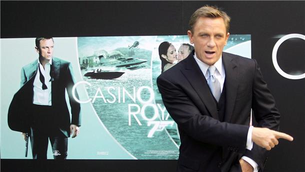 „Casino Royale“ mit Daniel Craig als James Bond kam erst 2006 in die Kinos.