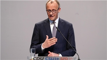 CDU-Chef Merz dürfte der nächste Kanzler werden. (Archivbild)
