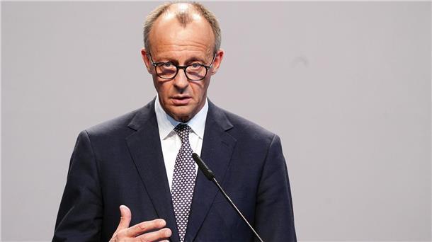 CDU-Chef Merz wendet sich an die „lieben Mitbürgerinnen und Mitbürger“. (Archivbild)