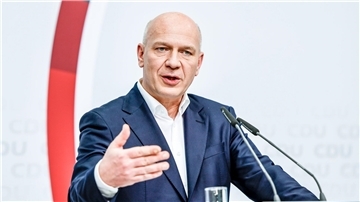 CDU-Spitzenkandidat und Wahlsieger Kai Wegner: „Unser Auftrag ist es, eine stabile Regierung zu bilden“.