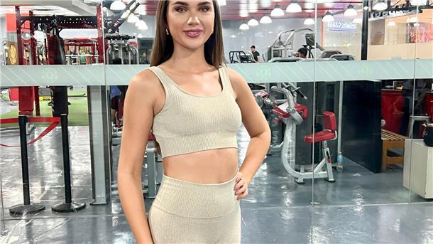 Celina Weil ist die amtierende Miss Deutschland - und trainiert nun für die Wahl zur Miss Intercontinental.