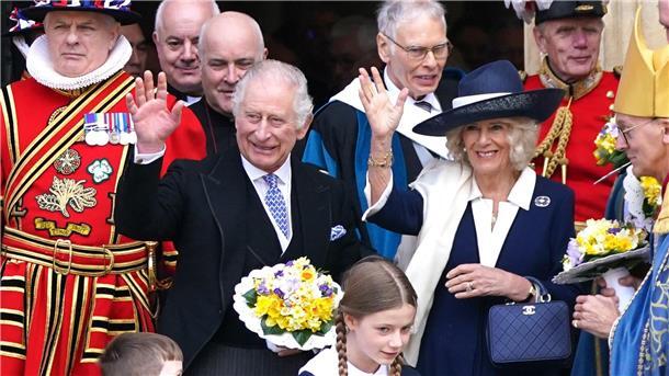 Kommen sie oder nicht? Harry, Meghan und die Krönung Charles und Camilla beim traditionellen Gründonnerstagsgottesdienst in York.