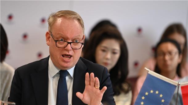 China muss laut EU-Kammerpräsident Eskelund handeln, wenn es weiter ausländische Investitionen will.  
