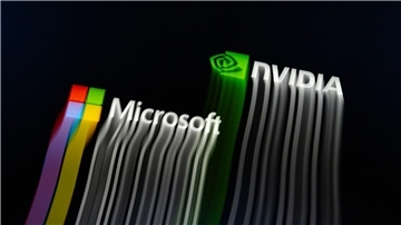 Chips von Nvidia spielen eine Schlüsselrolle für Software mit Künstlicher Intelligenz. Der KI-Boom macht auch Aktien von Microsoft populär.