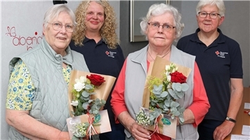Christel Brammer (links) und Herta Milbradt 