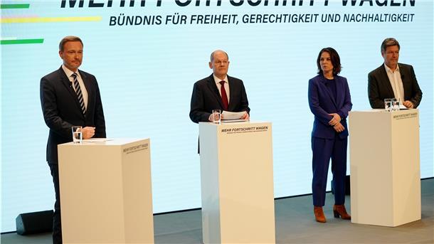Vier Politiker 
