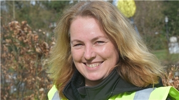 Das Foto zeigt Christina Bleßmann. 