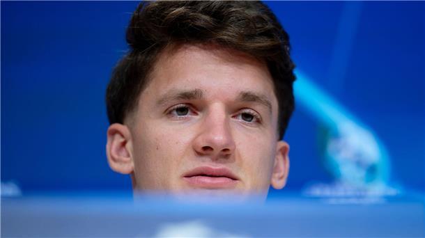 Christos Tzolis freut sich riesig auf das Spiel gegen die Bayern in München.