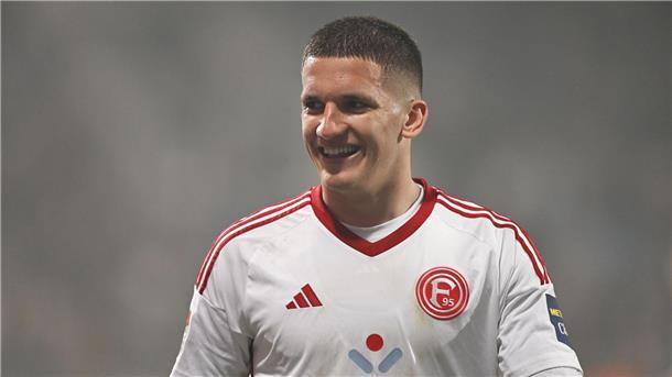 Düsseldorf mit Zwinker-Ratschlag an BVB: „Das ist Tzolis“ Christos Tzolis wechselte im Sommer von Düsseldorf nach Brügge.