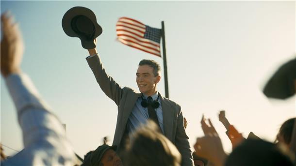 Cillian Murphy als J. Robert Oppenheimer in einer Szene aus „Oppenheimer“.