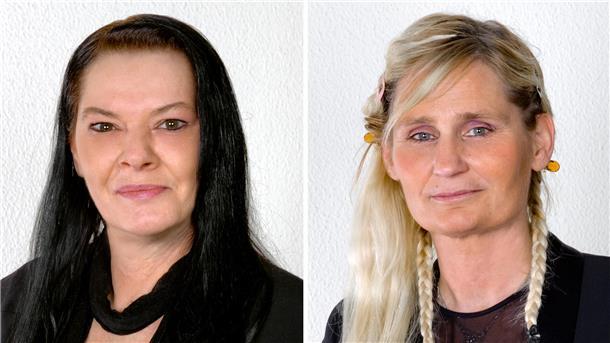 Claudia Baltrusch (links) und Bianca Ax wollen mit einer neuen Wählervereinigung die Probleme in der Stadt anpacken.  