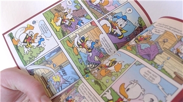 Comics mit Donald Duck soll es jetzt auch in Leichter Sprache geben. (Archivbild)