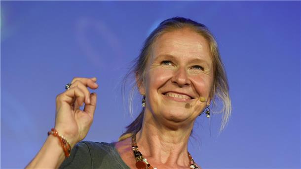 Cornelia Funke hat immer Hoffnung.