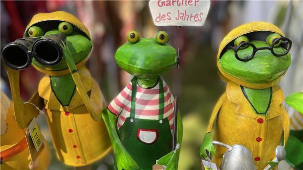 So schön war die Landpartie „Garten & Ambiente“ in Nordenham Da gibt‘s nichts zu quaken, diese Frösche sind einfach klasse - genau wie die gesamte Landpartie.