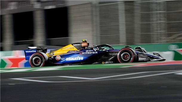 Colapinto-Start in Las Vegas offen: Quali-Crash mit über 50G Da war der Williams von Franco Colapinto noch ganz.