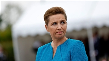 Dänemarks Ministerpräsidentin Mette Frederiksen wurde Opfer eines Angriffs.