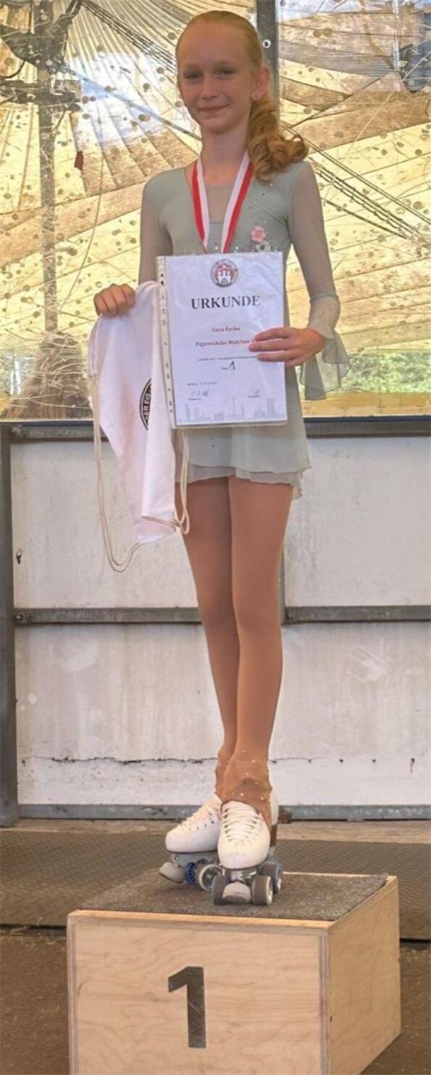 Dana Renke schaffte den größten Erfolg für die Seestadt beim Norddeutschem Breitensportpokal.