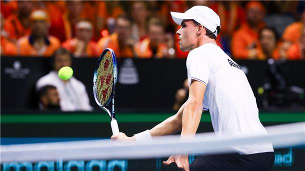 Deutsches Davis-Cup-Team verpasst Finale Daniel Altmaier konnte das deutsche Tennis-Team nicht in Führung bringen.