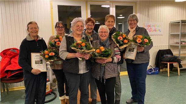 Vorstand des Frauenchors "Burhaver Intermezzo"