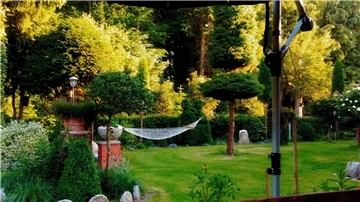 Ein Blick in den Raritätengarten in Anderlingen.