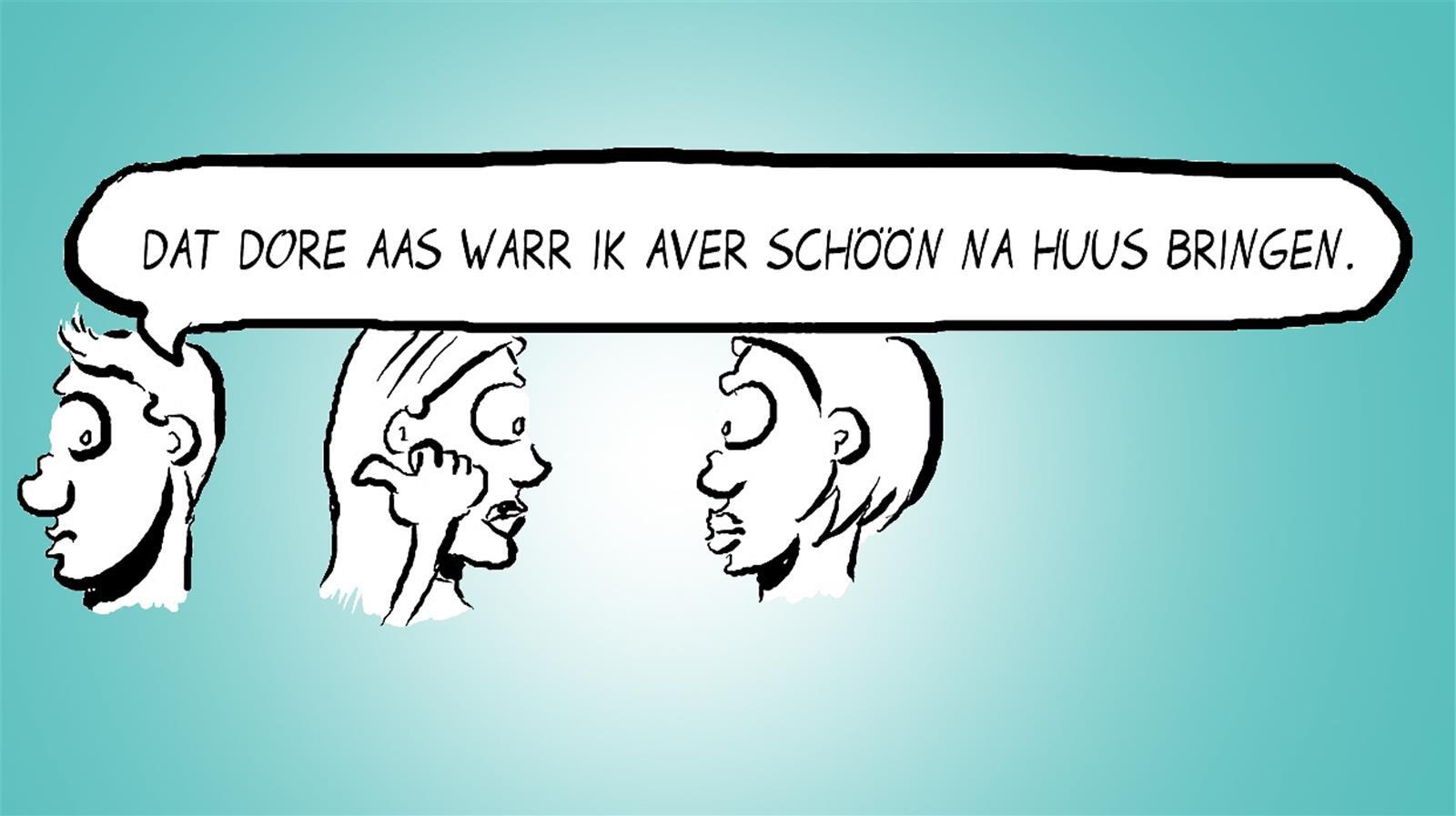 Das Aas da werde ich aber schön nach Hause bringen! / Dem Aas werde ich heimleuc...