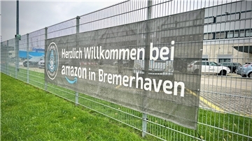 Das Amazon-Verteilzentrum in Bremerhaven wird nach der Wahl das zweite in ganz Deutschland sein, das einen Betriebsrat gegründet hat. Das ist eigentlich ein Grund zur Freude für die Mitarbeiter.