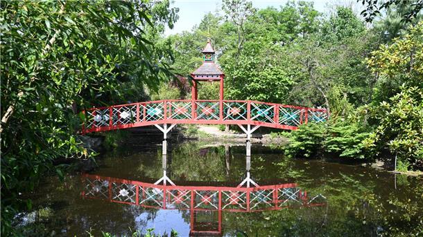 Das Arboretum in Berne ist Ziel der diesjährigen Radtour von "4 auf dem Rad".