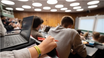 Das Audimax an der Universität Hannover.