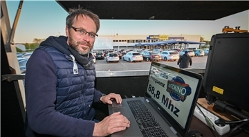 Das Autokino von Manuel Rohlfs Weser Stage auf dem Metro-Gelände in Debstedthat erfolgreiche erste Wochen hinter sich.