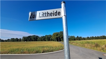 Das Baugebiet „Littheide-West“ in Bokel liegt an der neuen Straße Zur Littheide. 