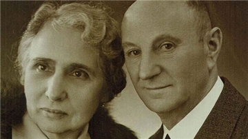 Das beliebte Ehepaar Arthur und Eugenie Samuel erfuhr in düsterer Zeit Hilfsbereitschaft von der Bevölkerung.