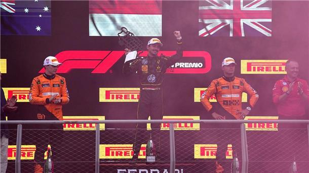 Das beste Podium der Formel 1.