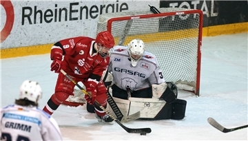 Eishockeyspieler in Aktion